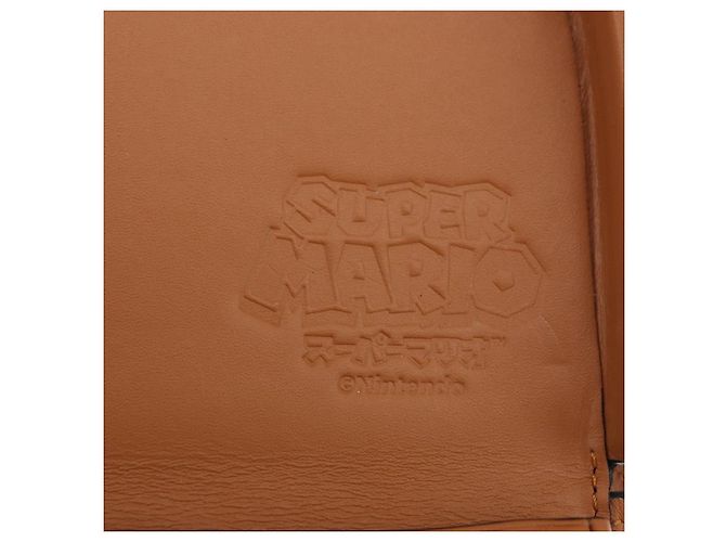 LOEWE - Pochette Super Mario Super Mario in pelle marrone Auth 167232SM - vista 21