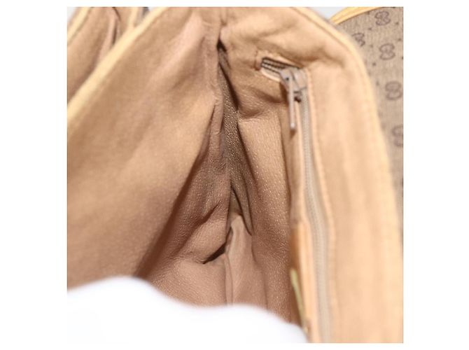 Gucci Bolso de Hombro Micro GG Supreme PVC Beige Dorado 007 49 5548 Auth 175279 - vista 20