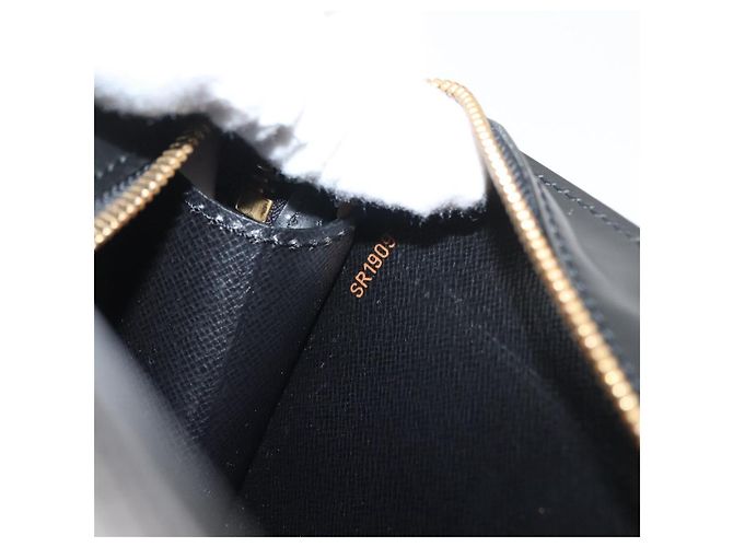LOUIS VUITTON Epi Pochette Uomo Borsa Clutch Nera M52522 LV Auth ka3861 Nero - vista 19