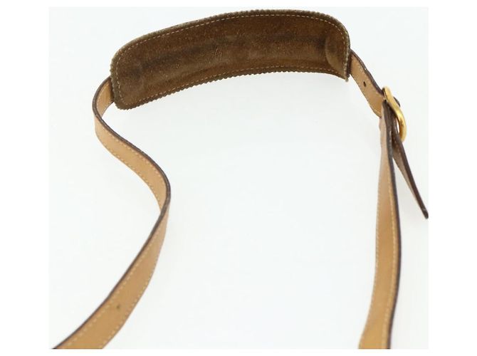 Gucci Borsa a Spalla Micro GG Supreme PVC Beige Oro 001 115 5443 Auth 175795 D'oro - vista 8