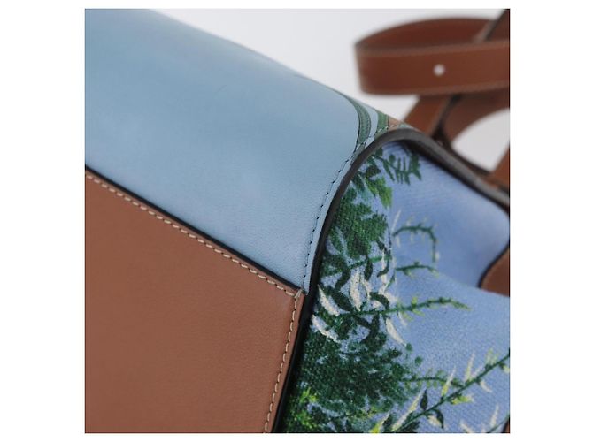 Hammock LOEWE - Bolsa Rede My Neighbor Totoro Studio Ghibli em Lona Azul Auth 158610SM Azul claro - vista 16