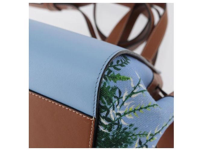 Hammock LOEWE - Bolsa Rede My Neighbor Totoro Studio Ghibli em Lona Azul Auth 158610SM Azul claro - vista 18