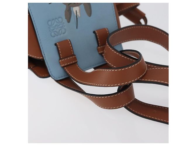 Hammock LOEWE - Bolsa Rede My Neighbor Totoro Studio Ghibli em Lona Azul Auth 158610SM Azul claro - vista 7