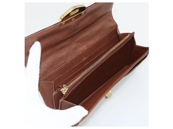 LOUIS VUITTON Monogram Etoile Cartera Larga Sarah M66556 Auth 153672 Monograma - vista 10