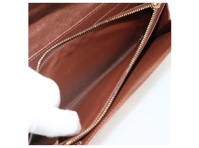 LOUIS VUITTON Monogram Etoile Cartera Larga Sarah M66556 Auth 153672 Monograma - vista 11