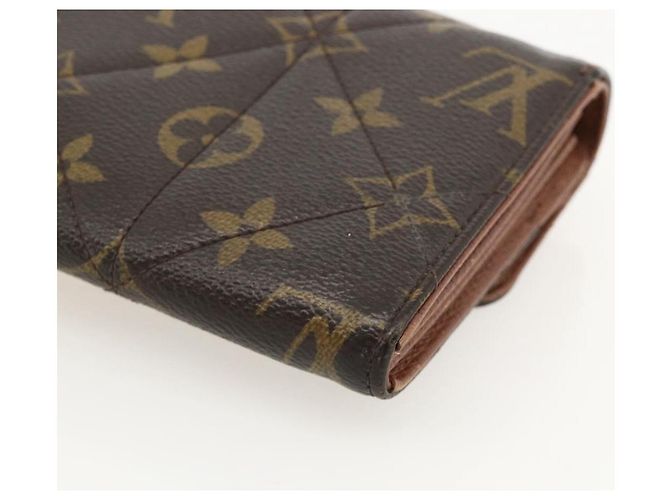 LOUIS VUITTON Monogram Etoile Cartera Larga Sarah M66556 Auth 153672 Monograma - vista 15