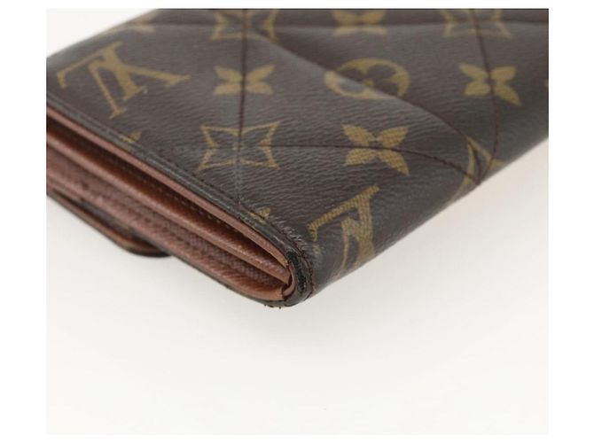 LOUIS VUITTON Monogram Etoile Cartera Larga Sarah M66556 Auth 153672 Monograma - vista 16