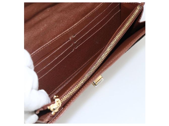 LOUIS VUITTON Monogram Etoile Cartera Larga Sarah M66556 Auth 153672 Monograma - vista 19