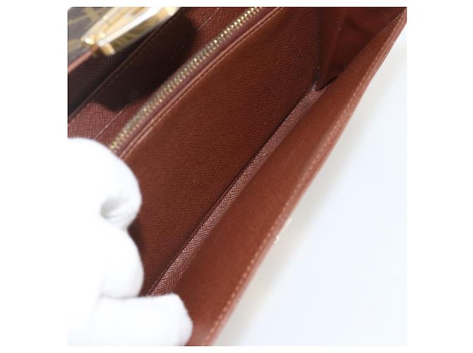 LOUIS VUITTON Monogram Etoile Cartera Larga Sarah M66556 Auth 153672 Monograma - vista 21