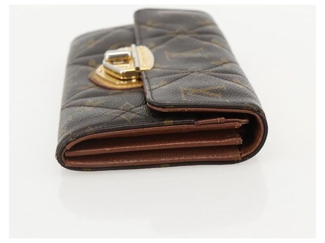 LOUIS VUITTON Monogram Etoile Cartera Larga Sarah M66556 Auth 153672 Monograma - vista 4
