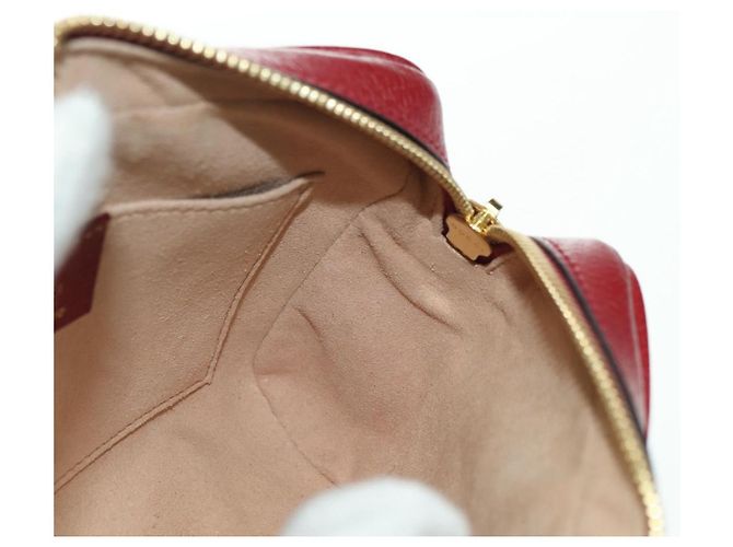 Borsa di collaborazione GUCCI Micro GG Supreme Doraemon in PVC beige 647784 Auth 175960M D'oro - vista 19