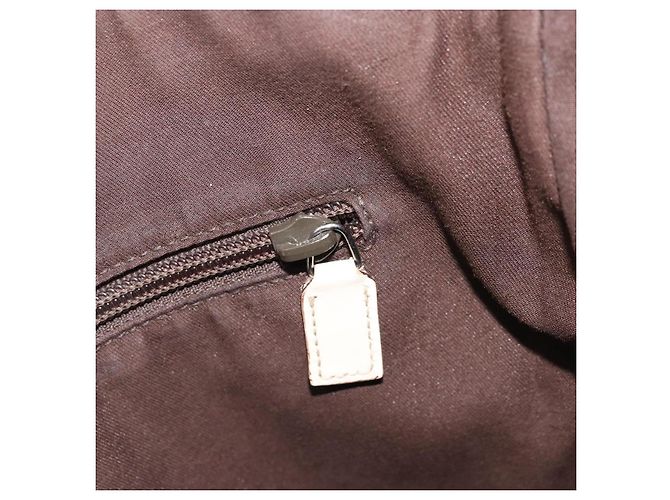 Borsa a Spalla GG Canvas Gucci Beige Argento 145857 Auth BA12133 - vista 21
