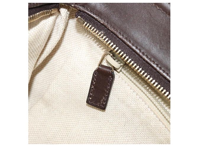 Borsa Tote GG Canvas Gucci Rossa Oro 308928 Auth 175823 Rosso D'oro - vista 21
