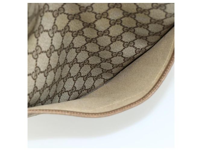 Borsa tote in PVC beige e oro della linea Sherry GG Supreme di GUCCI 39 02 003 Auth 176034 - vista 19