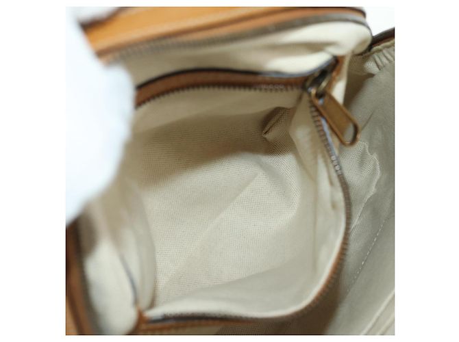 Gucci Zaino Micro GG Supreme Disney in PVC beige e oro 552884 Auth YKZ1359M D'oro - vista 24