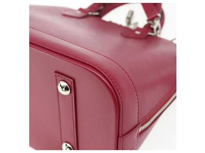 LOUIS VUITTON Borsa a Mano Epi Alma PM Fucsia M40490 LV Auth ki6630SM Fuschia - vista 14