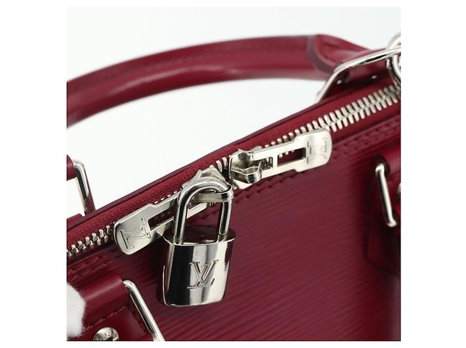 LOUIS VUITTON Borsa a Mano Epi Alma PM Fucsia M40490 LV Auth ki6630SM Fuschia - vista 18
