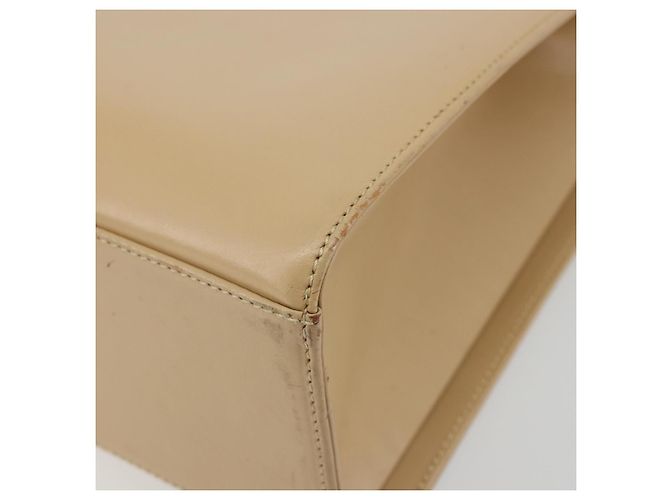 Bamboo Borsa a mano in pelle beige con bambù GUCCI Argento 002 1016 Auth 175328 - vista 12