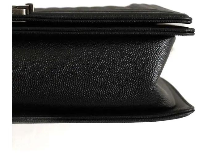 Borsa a spalla Chanel Boy Nero - vista 4
