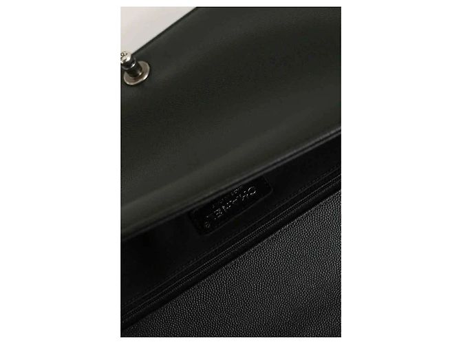 Borsa a spalla Chanel Boy Nero - vista 5