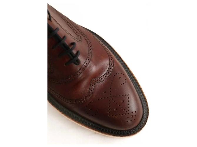 JM Weston Brown loafers - view 4