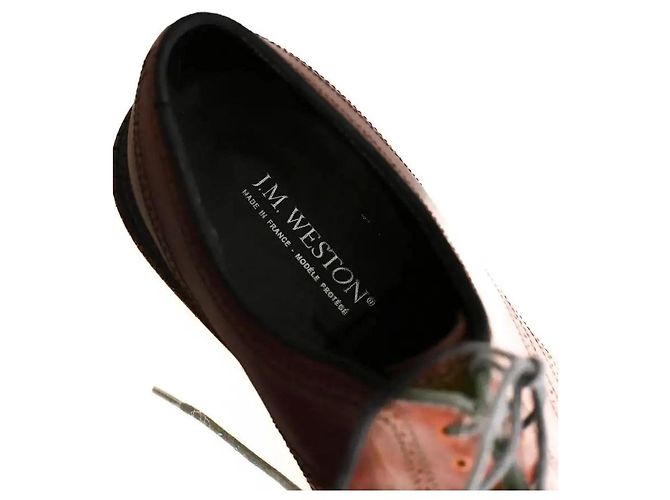 JM Weston Brown loafers - view 5