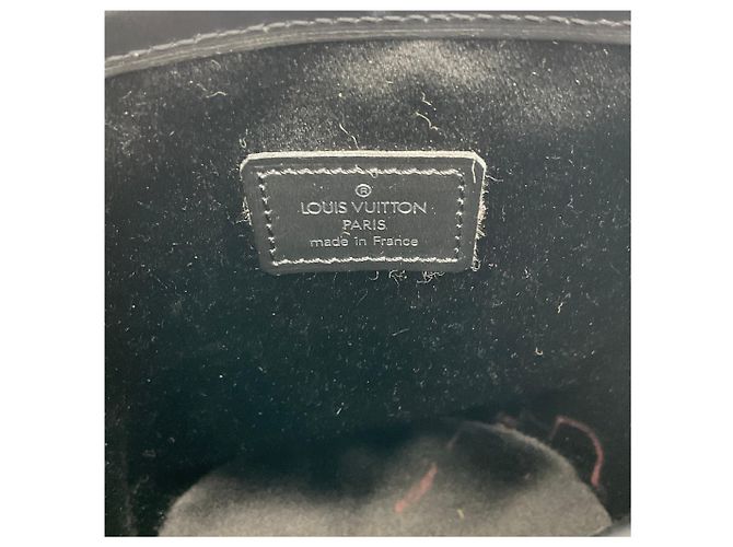 Bucket Borsa a secchiello mini logo in tela monogram nera Louis Vuitton Nero - vista 7