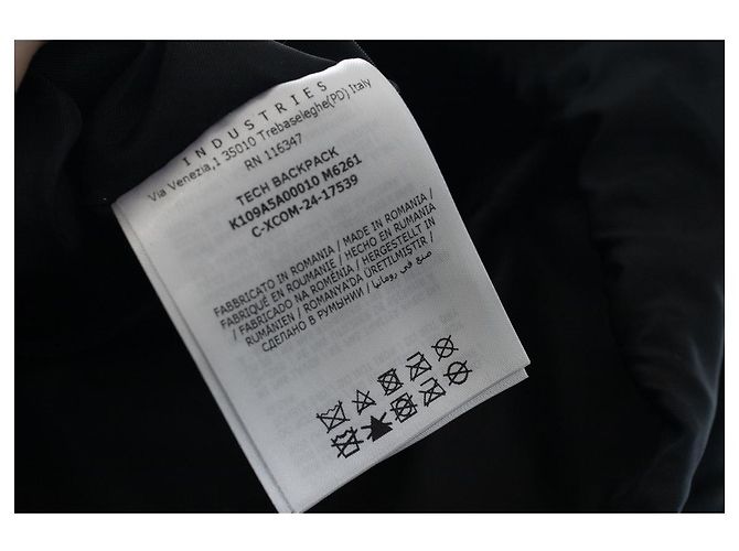Moncler, zaino resistente all'acqua Nero - vista 6