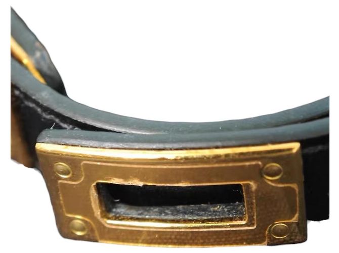Hermès Pulsera Hermes Kelly Double Tour Negro - vista 7