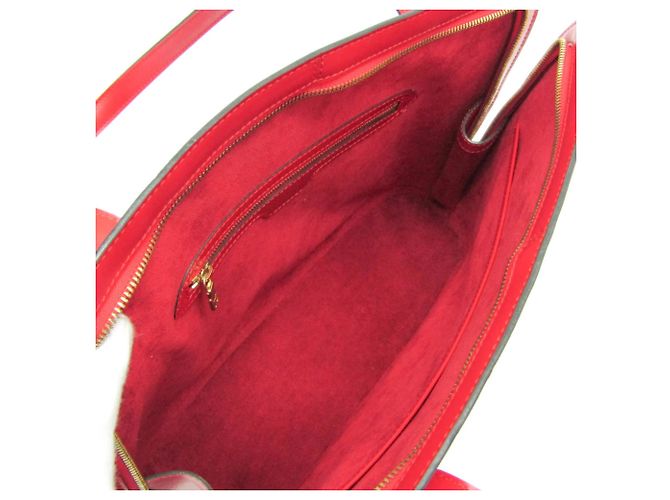 Bolsa Lussac em couro Epi Louis Vuitton Vermelho - vista 3