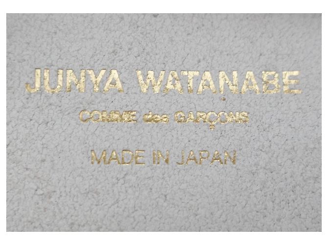 Bracciale in pelle bianca con borchie Junya Watanabe unisex Bianco - vista 5