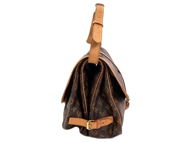 Borsa Tote Saumur GM Monogramma Louis Vuitton - vista 3