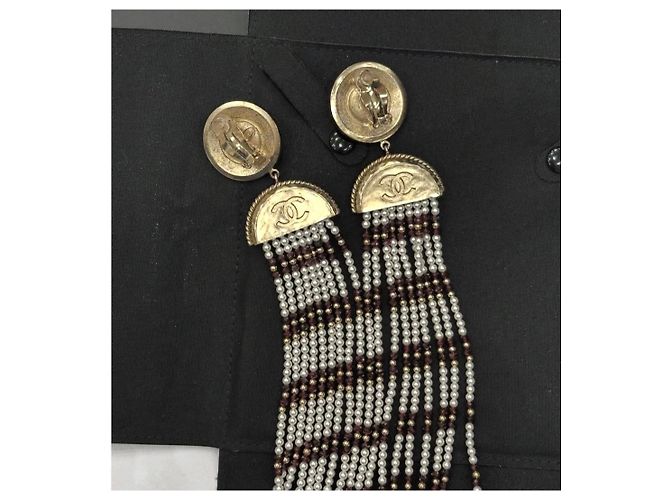 Orecchini a goccia di perle Chanel Pre-Fall 2019, mai indossati, usati - vista 2