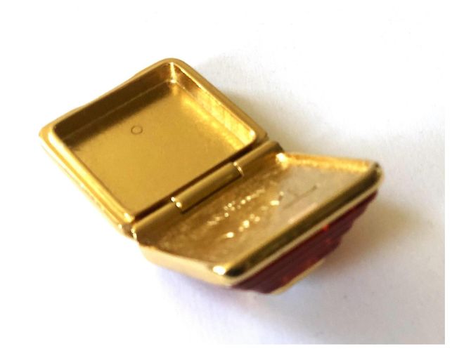 Autre Marque Scatola per profumo in oro e cristallo Swarovski Gold hardware - vista 4