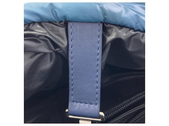 Borsa a mano Chanel Coco Cocoon Blu - vista 10