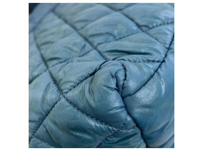 Borsa a mano Chanel Coco Cocoon Blu - vista 20