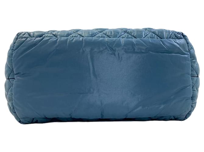 Borsa a mano Chanel Coco Cocoon Blu - vista 4