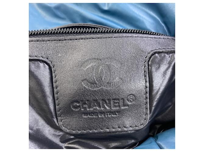 Borsa a mano Chanel Coco Cocoon Blu - vista 6