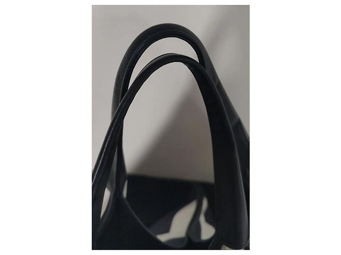 Chanel Handtasche oder Shopper Privatverkauf Schwarz Weiß - Ansicht 7
