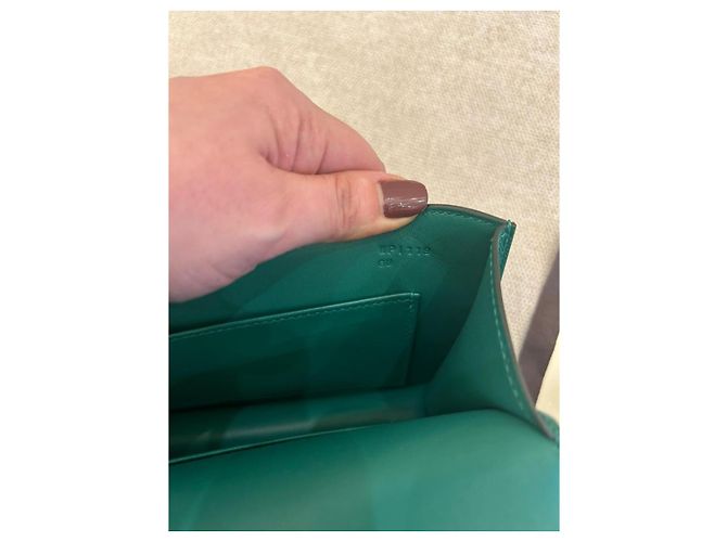 Borsa Hermès Constance Élan in pelle Epsom Vert Vertigo Palladio Verde - vista 8