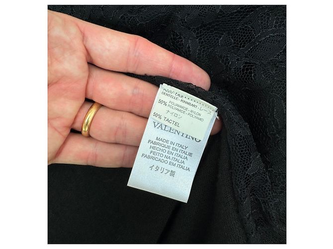 Cardigan de cashmere preto Valentino Garavani - vista 10