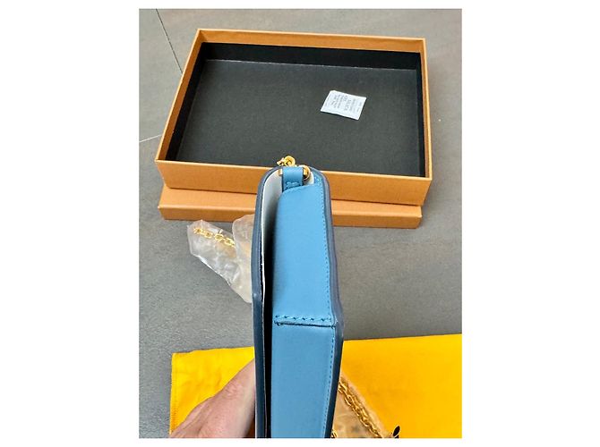 Cartera de mujer MCM con cadena Azul - vista 11