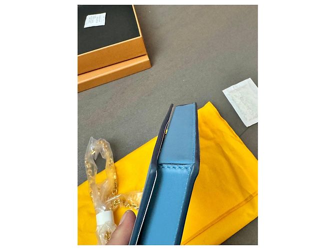 Cartera de mujer MCM con cadena Azul - vista 12