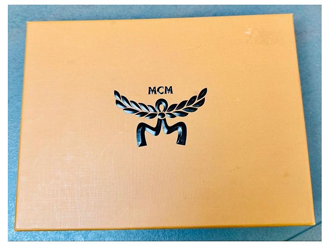 Cartera de mujer MCM con cadena Azul - vista 15