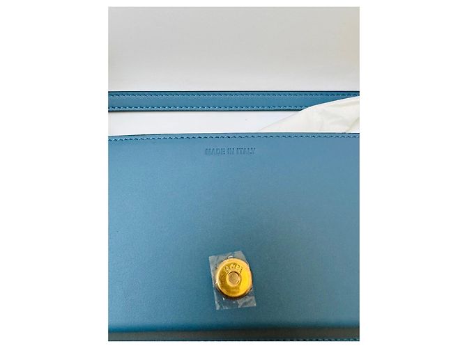 Cartera de mujer MCM con cadena Azul - vista 5