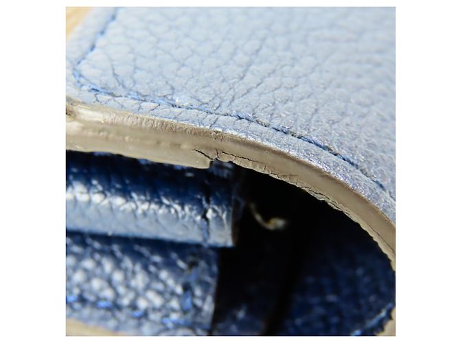 Cartera Pallas M64092 Larga de Louis Vuitton Castaño Azul marino Monograma - vista 10