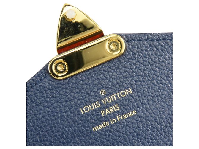 Cartera Pallas M64092 Larga de Louis Vuitton Castaño Azul marino Monograma - vista 17
