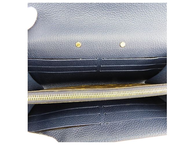 Cartera Pallas M64092 Larga de Louis Vuitton Castaño Azul marino Monograma - vista 20