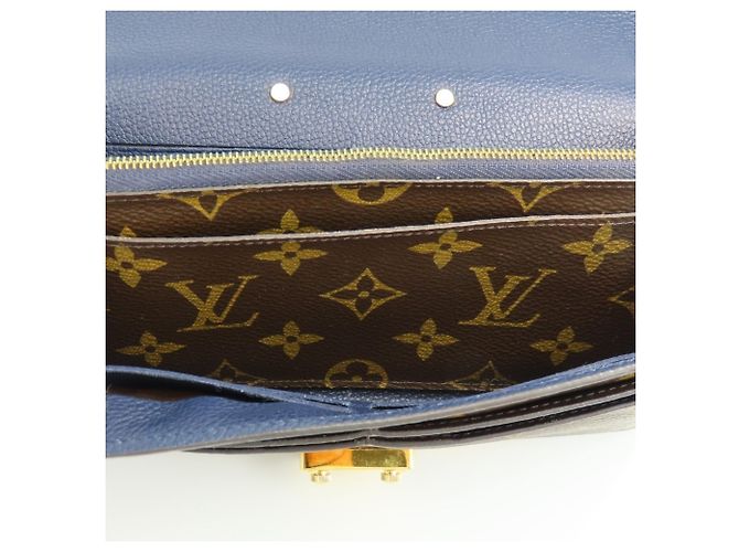 Cartera Pallas M64092 Larga de Louis Vuitton Castaño Azul marino Monograma - vista 24