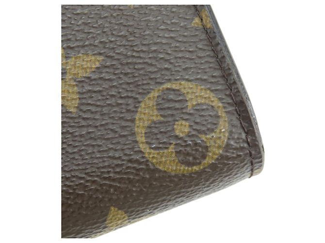 Cartera Pallas M64092 Larga de Louis Vuitton Castaño Azul marino Monograma - vista 7